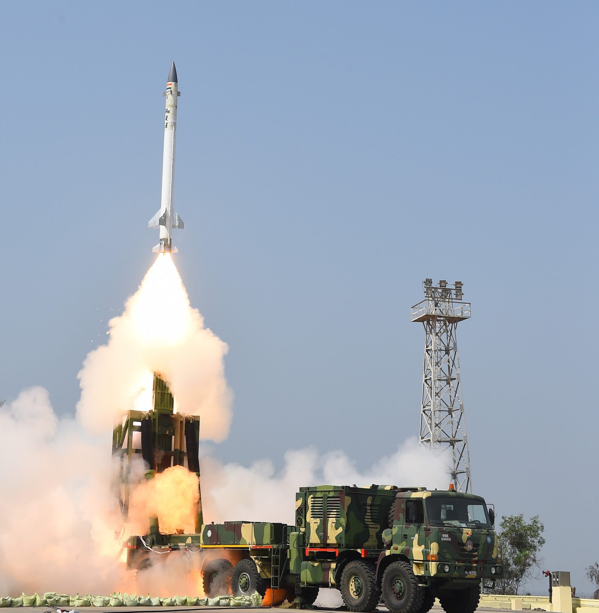 DRDO’s AAD Endo-atmospheric Ballistic Missile Interceptor Hits Bullseye