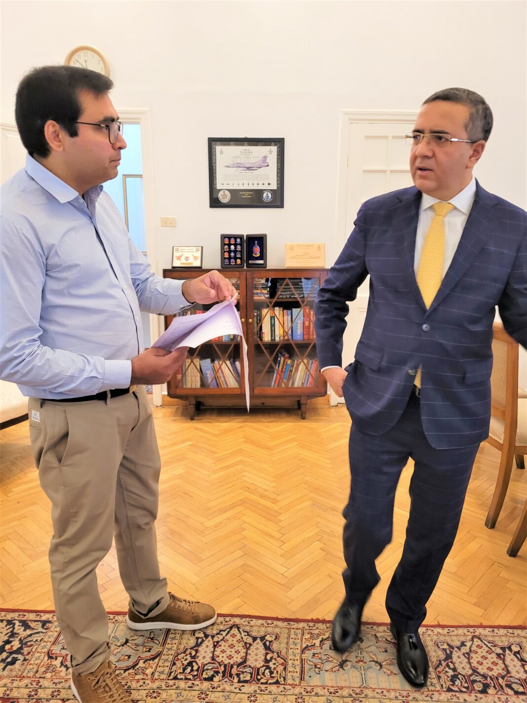 We are looking into the possibility of co-production of defense equipment: Indian Envoy to Egypt
